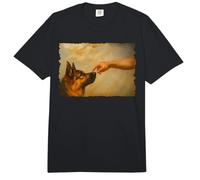 German Shepherd Funny Art Parody Dog Comfort Colors Adult Heavyweight T-Shirt