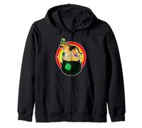 German Shepherd Leprechaun Lucky Dog Shamrock Patricks Day Sudadera con Capucha