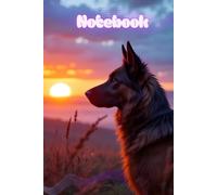 German Shepherd Notebook: Dog Lover Journal, 120 Lined Pages, 6"x9"