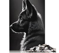 German Shepherd Puppy Rompecabezas Imposible,desafío para Adultos Juego Educativo 1000 Piezas Obra De Arte De Juego De para Adultos Y Niños A Partir De 12 Años 1000pcs (75x50cm)