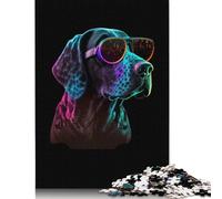 German Shorthaired Pointer Puzzles Imposible,desafío for Adults Entretenimiento Creativo 1000 Piezas Obra De Arte De Juego De para Adultos, Regalos A Partir De 14 Años 1000pcs (75x50cm)