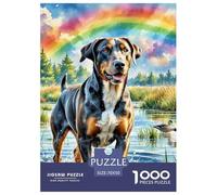 German Shorthaired Puntador Puzzle 1000 Piezas Premium Exclusivo Pasatiempo Creativo Alivio del Estrés para Adultos Y Niños A Partir De 14 Años 70x50cm/1000pcs