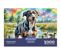 German Shorthaired Puntador Puzzle De 1000 Piezas Entretenimiento Creativo Decoración Familiar Formación De Equipos Niños De 8 A 12 Años 70x50cm/1000pcs
