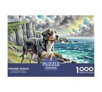 German Shorthaired Puntador Puzzles 1000 Piezas Estilo Clásico Colores Variados DIY Juego De Habilidad A Partir De 14 Años 38x26cm/1000pcs