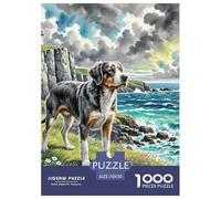 German Shorthaired Puntador Puzzles 1000 Piezas Pasatiempo Creativo Juguete Educativo DIY Regalos para Hombres Niños De 8 A 12 Años 70x50cm/1000pcs