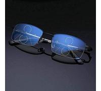 German Smart Zoom Reading Glasses Lentes Inteligentes Multifocales (Negro, +3.0X)