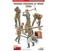 German Soldiers At Work (Rad ) Especial Edición 1 :3 5 Figura Plástico Modelo