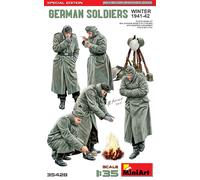 German Soldiers (Winter 1941-42) Especial Edición Figura 1 :3 5 Plástico Modelo
