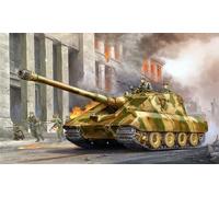 German Super Heavy Destructor Del Tanque E-100 Tank Vagón Armado Plástico Kit 1