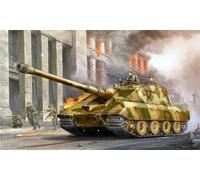 German Super Heavy Destructor Del Tanque E-100 Tank Vagón Armado Plástico Kit 1
