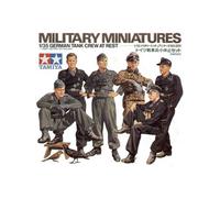 German Tank Pelotón At Restmaquette Figura Rest TAMIYA 35201