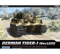 German Tiger-I Ver.Late Maqueta ACADEMY 13314