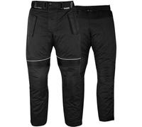 German Wear GW350T - Pantalones de Moto, Negro, 54