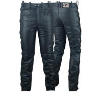 German Wear Pantalones moteros de cuerpo con lazado lateral