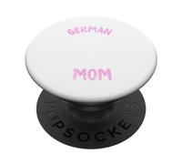 German Wirehaired Pointer Mamá Pointer Alemán De Pelo Duro PopSockets PopGrip Adhesivo