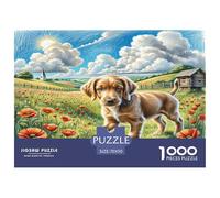 German Wirehaired Pointer Puzzle Imposible,desafío for Adults Juego Educativo 1000 Piezas Obra De Arte De Juego De para Adultos Y Niños A Partir De 12 Años 70x50cm/1000pcs