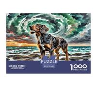 German Wirehaired Pointer Puzzles Imposible,desafío for Adults Juego Educativo 1000 Piezas Obra De Arte De Juego De para Adultos Y Niños A Partir De 12 Años 70x50cm/1000pcs