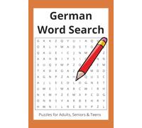 German word search: Word Searches with Easy to Read Print about Germany | 6x9 inches, 110 pages | 50+ Puzzles ... Gift for Vacations, Holidays, and Free Times