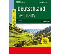 Germania 1:200000 road atlas: Road map