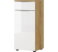 Germania 2705-242 GW-Avino - Mueble bajo (39 x 85 x 34 cm), Color Roble y Blanco