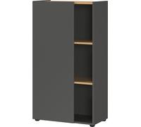 Germania Archivador 2232-549 GW-Adrano, Grafito/Roble Navarra-NB., sin Tiradores, 61 x 110 x 34 cm (AnxAlxPr)