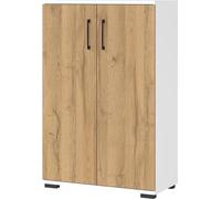 Germania Armario para Documentos 4247-559 GW-Profi, Roble NB., con Tiradores metálicos, 80 x 123 x 40 cm (AnxAlxPr)