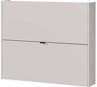 Germania Armario Zapatero 1368-605 GW-Ameca, en Cachemira/Roble, Poca Profundidad: Ideal para pasillos Estrechos, 100 x 83 x 18 cm (AnxAlxPr)