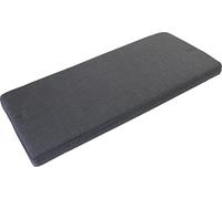 Germania Cojín de Asiento 3438-58, con Funda de Tejido Grueso en Color Antracita, 72 x 6 x 33 cm