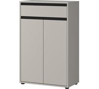 Germania Cómoda 2202-186 GW-Lemont, en Gris Piedra, con Puertas y cajones de Cierre Suave, 63 x 98 x 34 cm (AnxAlxPr)