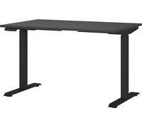 GERMANIA DIE MÖBELMACHER Escritorio 7907-547, de Grafito, Altura Regulable, 120 x 120 x 80 cm (Ancho x Alto x Profundidad)