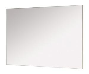 GERMANIA DIE MÖBELMACHER Espejo 3771, sin marco, con placa de soporte en blanco, 87 x 60 x 3 cm (ancho x alto x profundidad)