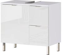 GERMANIA DIE MÖBELMACHER Mueble para Lavabo, Engineered Wood, Blanco, 60 x 56 x 34 cm