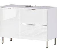 GERMANIA DIE MÖBELMACHER Mueble para Lavabo, Engineered Wood, Blanco, 80 x 56 x 34 cm