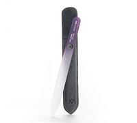 GERMANIKURE - Lima de uñas de cristal checo en funda de piel de ante - GYPSY SOUL WARRIOR SPIRIT - Productos profesionales de manicura y pedicura para una forma suave y fácil de uñas naturales