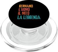 Germano L'Uomo Il Mito La Leggenda Festa di Compleanno PopSockets PopGrip para MagSafe