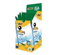 GermanPack BIC Cristal Soft bolígrafo verde caja de 50 piezas