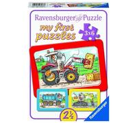 Ravensburger 06573 8 "Digger/Tractor/Dropside Puzzle