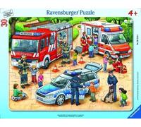 GermanPuzzle en un marco 30 profesiones