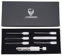 GERMANUS Pipereamer - Juego de herramientas para pipa (varios accesorios, acero inoxidable)