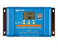 GermanVictron Energy BlueSolar PWM-LCD & USB 12/24V-5A regulador de carga...