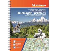 Germany. Benelux, Austria, Switzerland, Czech republic. Road atlas. Ediz. a spirale (Gli atlanti stradali) [Idioma Inglés]