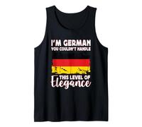 Germany Flag Proud Elegant German Boyfriend Girlfriend Camiseta sin Mangas