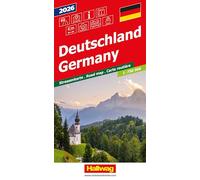 Germany hallwag: Inkl. Transitpläne, Ortsverzeichnis und Reiseinformationen (Road maps)