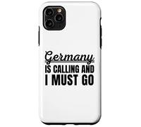 Germany is Calling and I Must go Traveler German Holiday Carcasa para iPhone 11 Pro MAX
