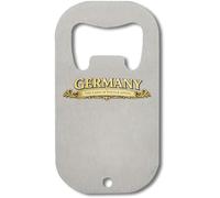 Germany Land of Poets Kings - Abrebotellas de acero inoxidable, color plateado