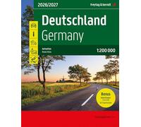 Germany Road Atlas 2026/2027: 1:200,000 scale: DE SP