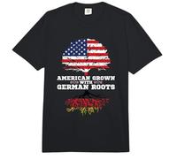 Germany Roots American Grown German Roots Deutschland Comfort Colors Adult Heavyweight T-Shirt