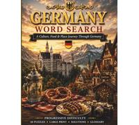 Germany Word Search: A Culture, Food & Place Journey Through Germany (World Travel Word Search)