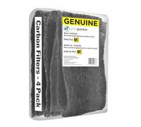 GermGuardian FLT47CB4 Genuine Carbon Filter Replacements for Germ Guadian AC4700BDLX Air Purifier, 4-Pack