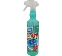 Germicida Total Lindei - Limpiador Desinfectante y Desengrasante Multiusos | Uso Profesional y Doméstico | Pack 15 Unidades 750ml + 4 pulverizadores